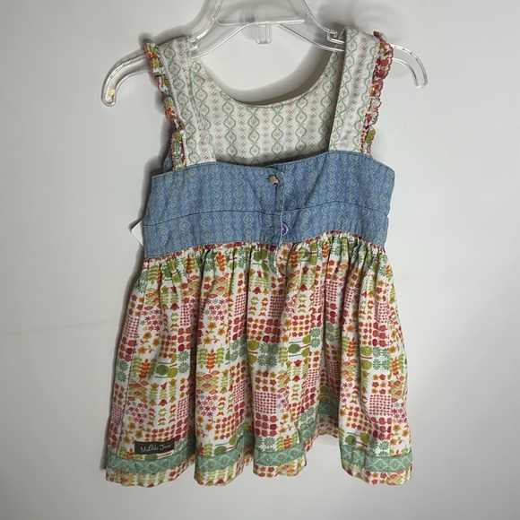 Matilda Jane Baby Girls corduroy print dress size 18-24M EUC - Picture 4 of 4
